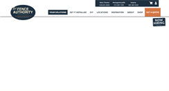 Desktop Screenshot of fenceauthority.com